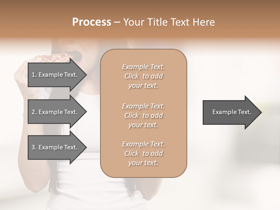 Girl Nutrition Indoor PowerPoint Template