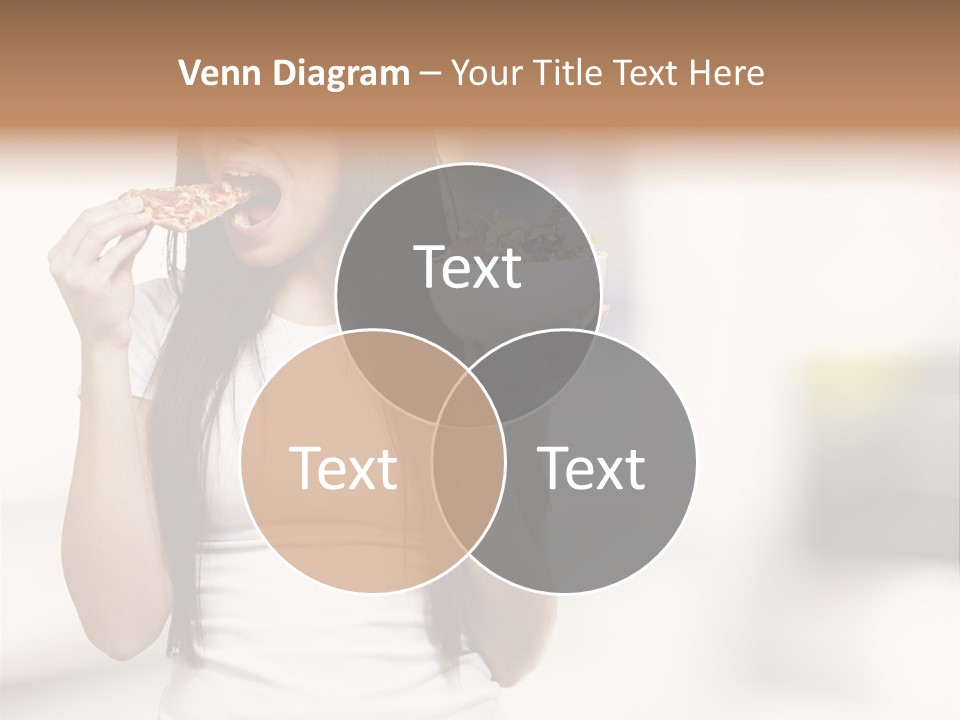 Girl Nutrition Indoor PowerPoint Template