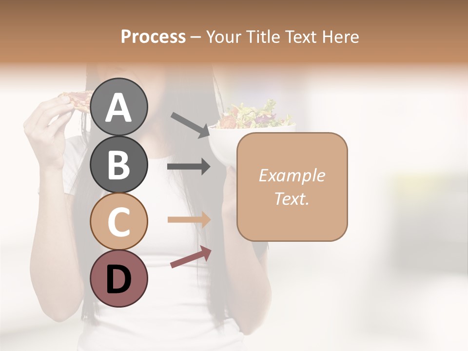 Girl Nutrition Indoor PowerPoint Template