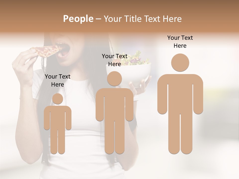 Girl Nutrition Indoor PowerPoint Template