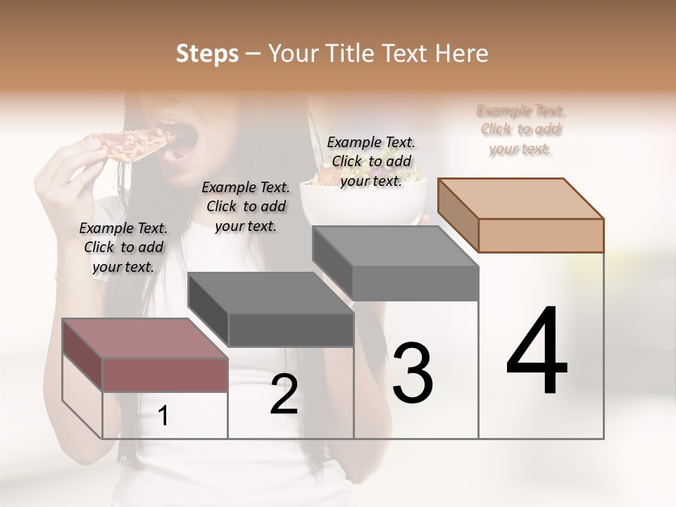 Girl Nutrition Indoor PowerPoint Template