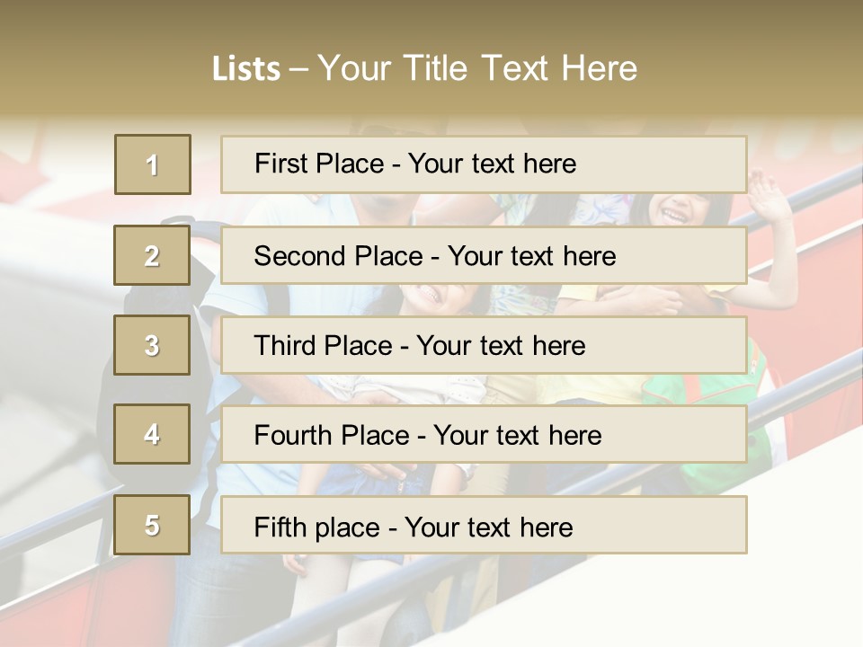 Tourism Lifestyle Together PowerPoint Template