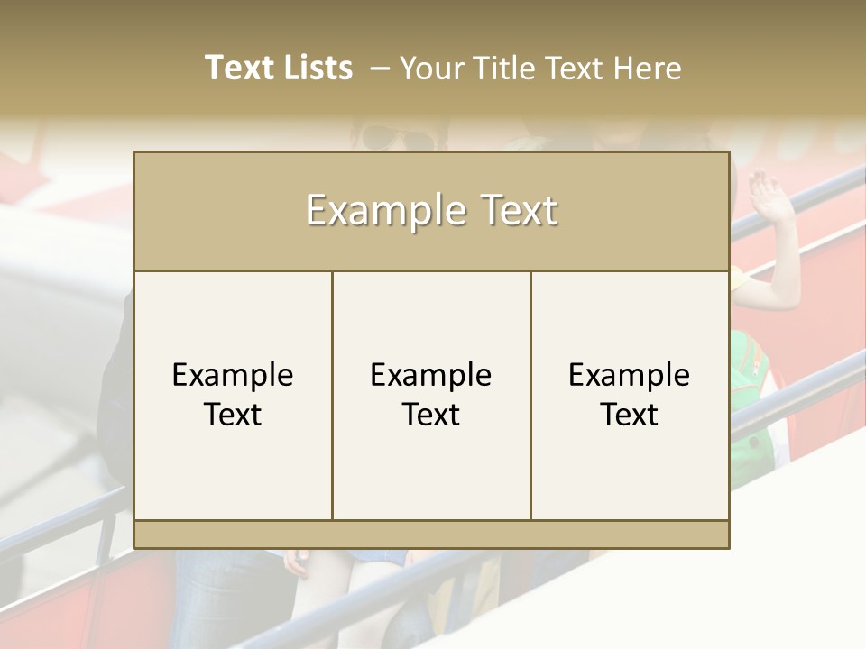 Tourism Lifestyle Together PowerPoint Template