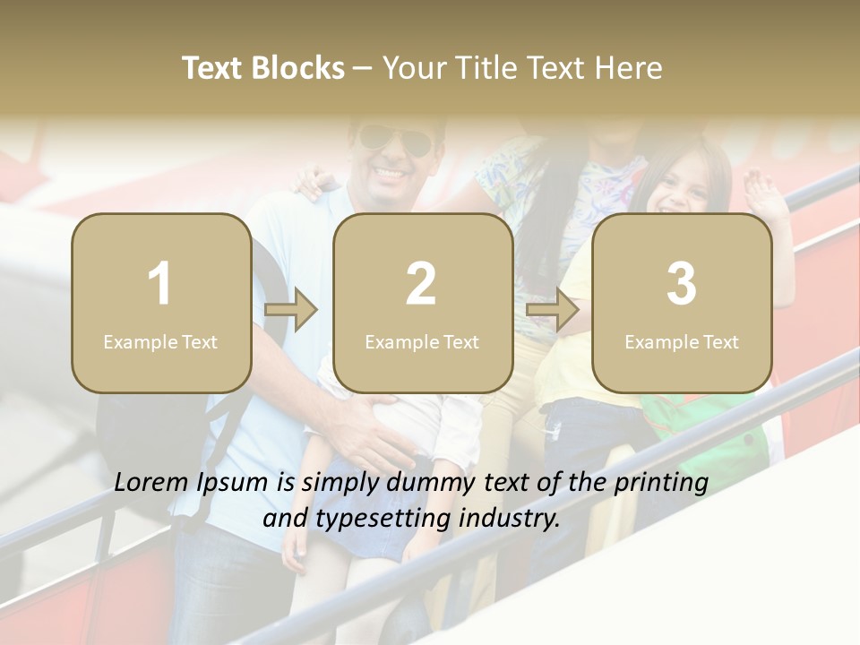 Tourism Lifestyle Together PowerPoint Template