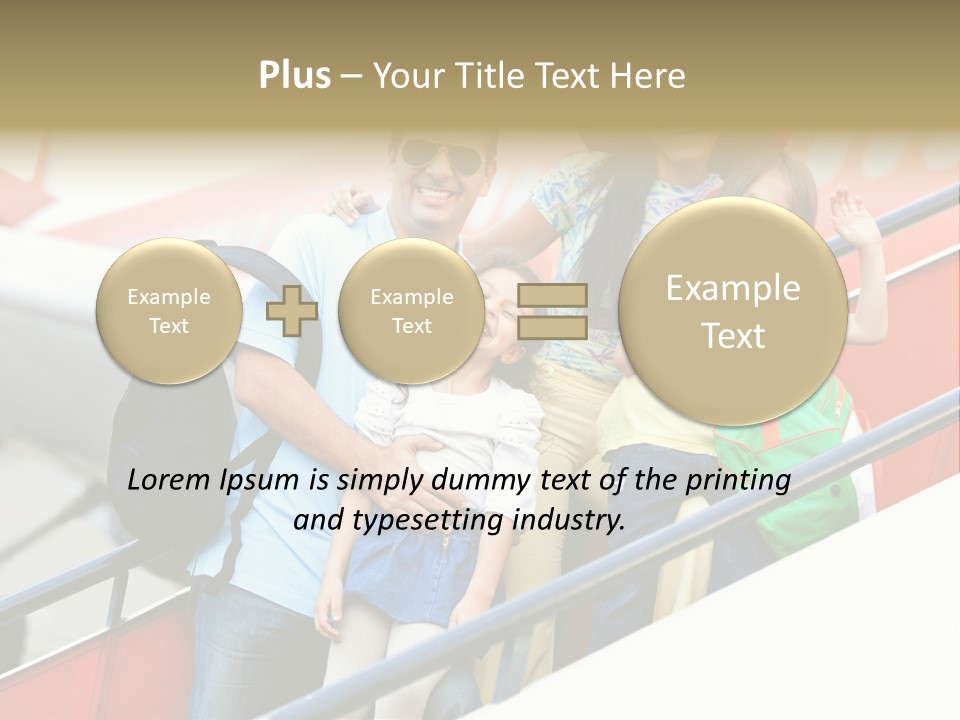 Tourism Lifestyle Together PowerPoint Template