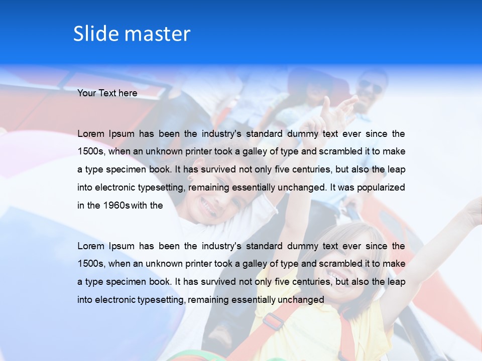 Tourists Tour Summer PowerPoint Template