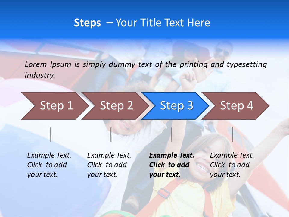 Tourists Tour Summer PowerPoint Template