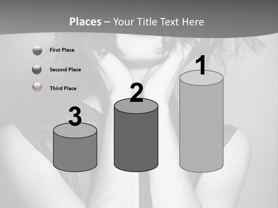 Background Vogue Model PowerPoint Template