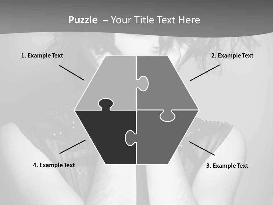 Background Vogue Model PowerPoint Template