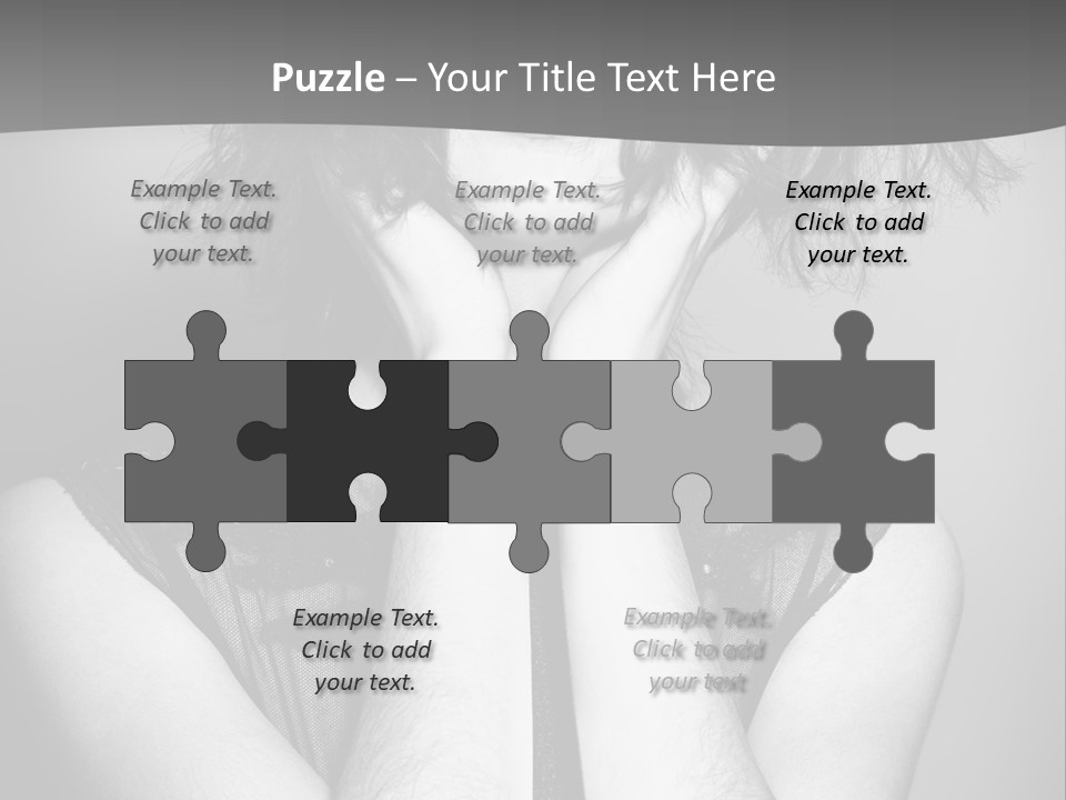 Background Vogue Model PowerPoint Template