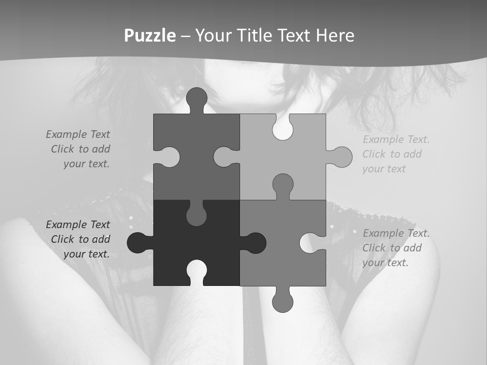 Background Vogue Model PowerPoint Template