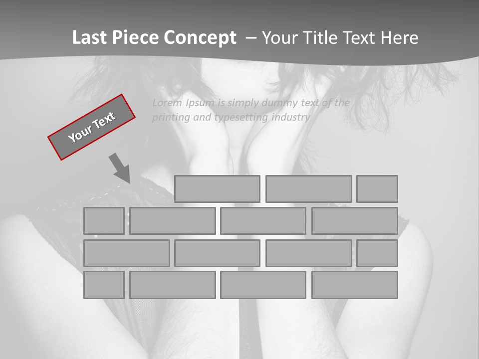 Background Vogue Model PowerPoint Template