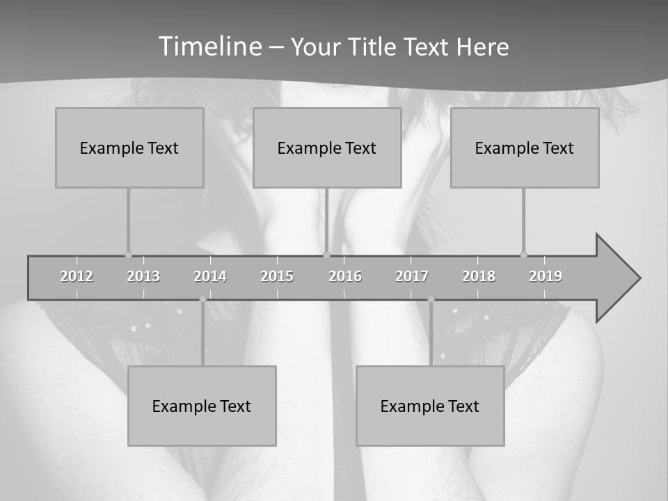 Background Vogue Model PowerPoint Template