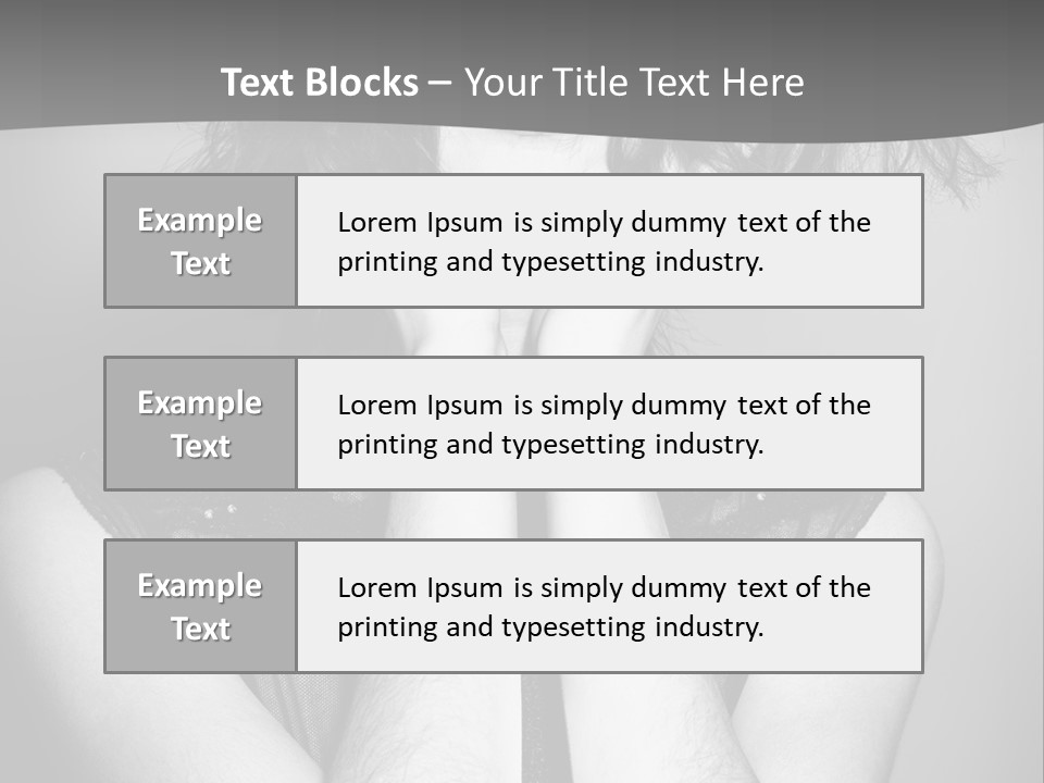 Background Vogue Model PowerPoint Template