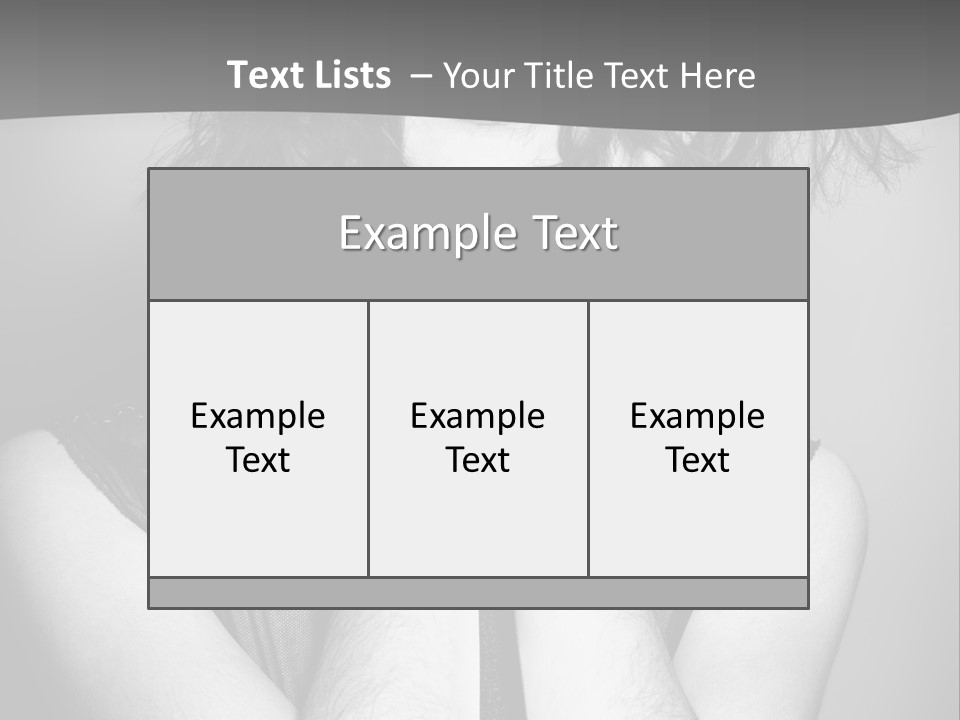 Background Vogue Model PowerPoint Template