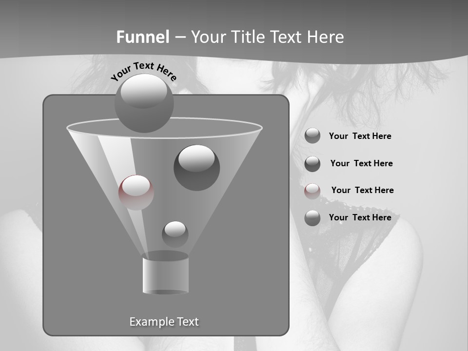 Background Vogue Model PowerPoint Template
