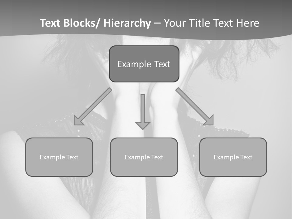 Background Vogue Model PowerPoint Template