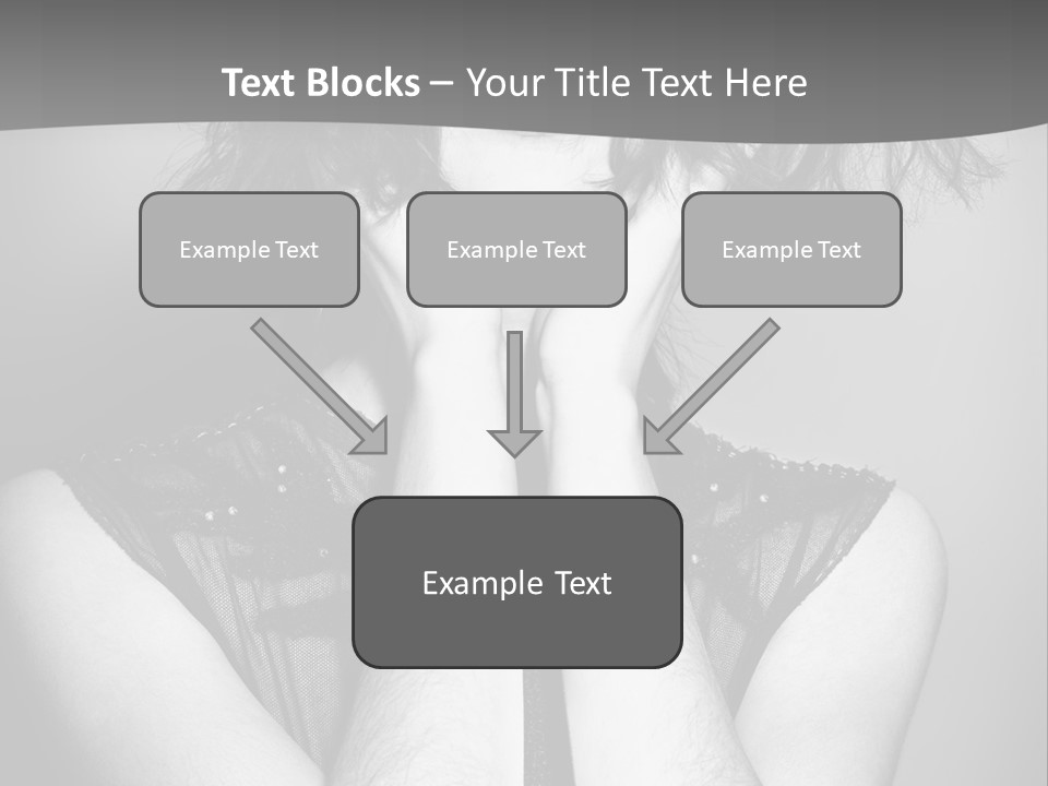 Background Vogue Model PowerPoint Template