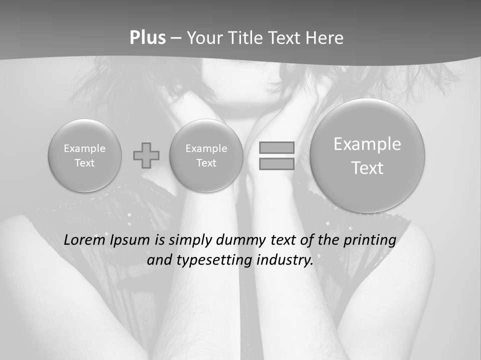 Background Vogue Model PowerPoint Template