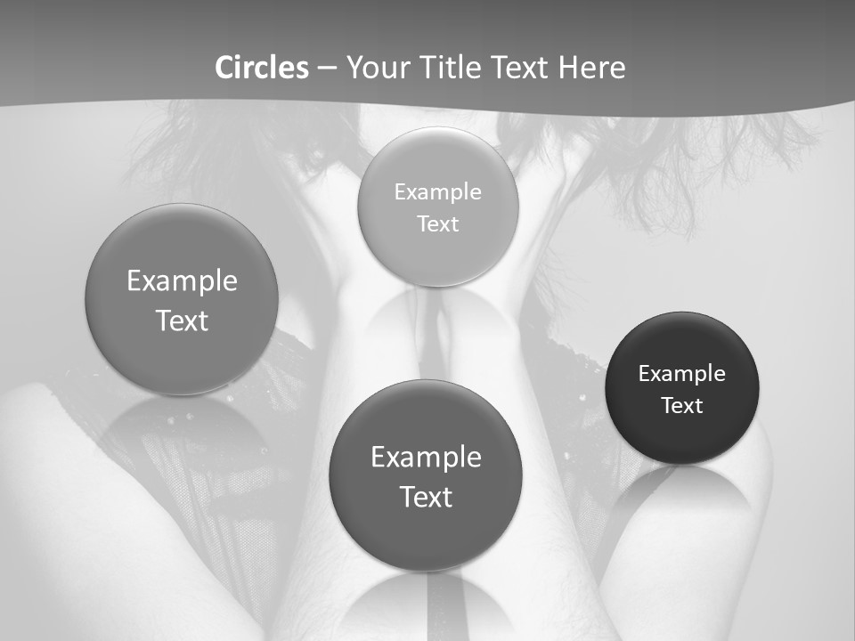 Background Vogue Model PowerPoint Template