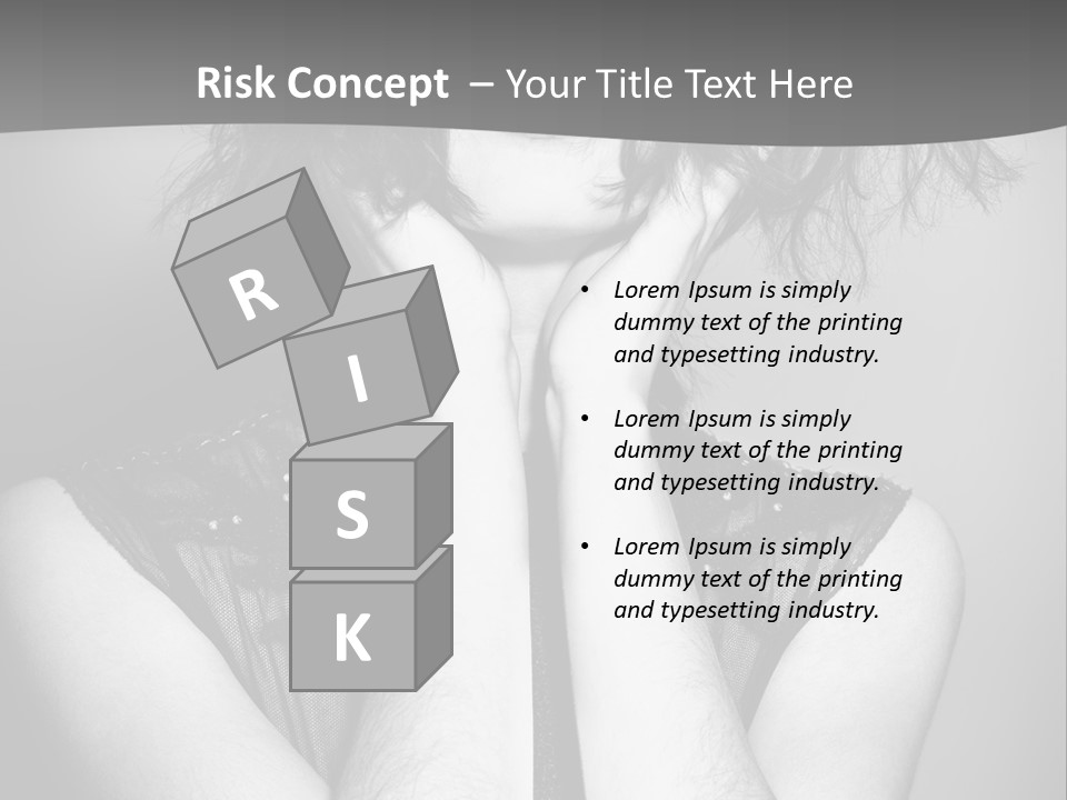 Background Vogue Model PowerPoint Template