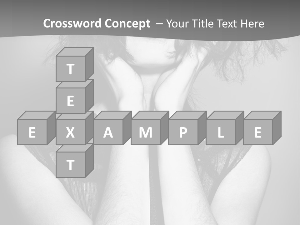 Background Vogue Model PowerPoint Template