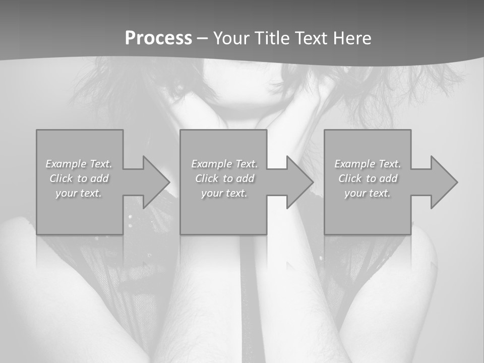 Background Vogue Model PowerPoint Template