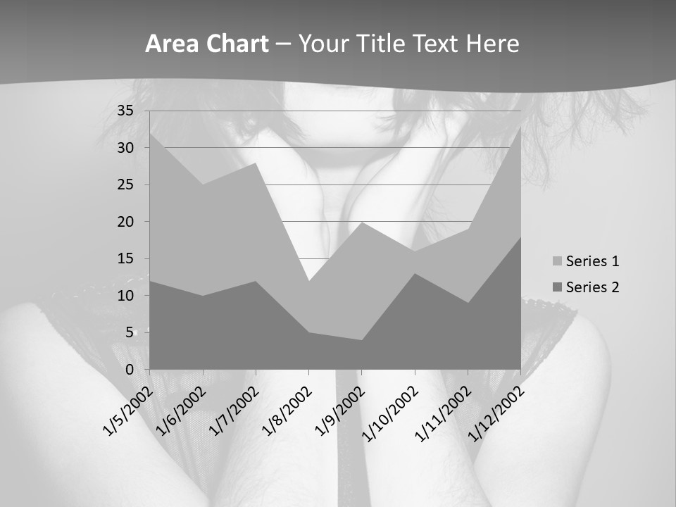 Background Vogue Model PowerPoint Template