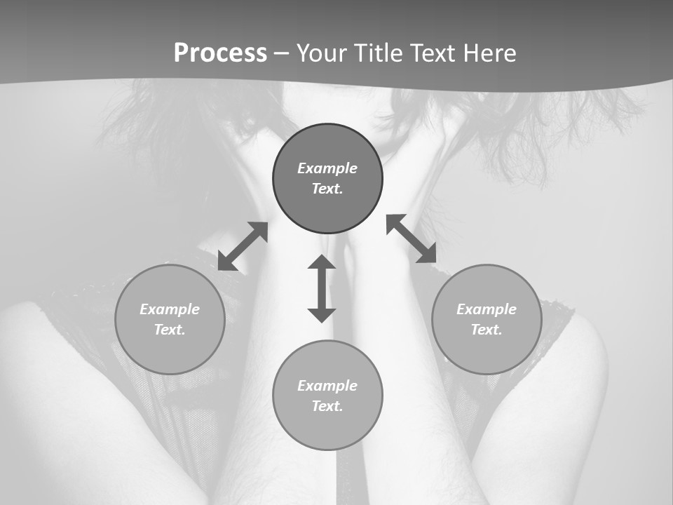 Background Vogue Model PowerPoint Template