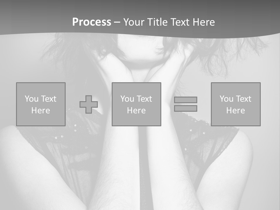 Background Vogue Model PowerPoint Template