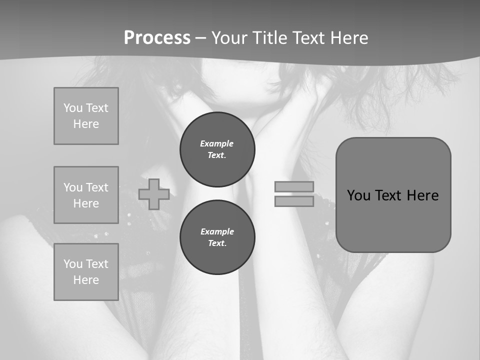 Background Vogue Model PowerPoint Template