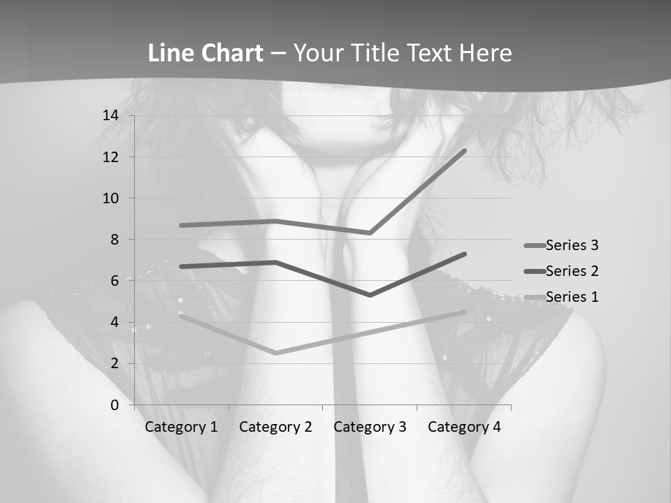 Background Vogue Model PowerPoint Template