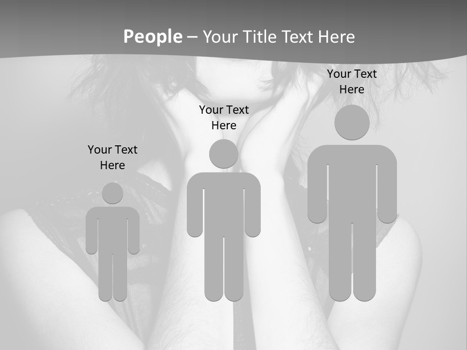 Background Vogue Model PowerPoint Template