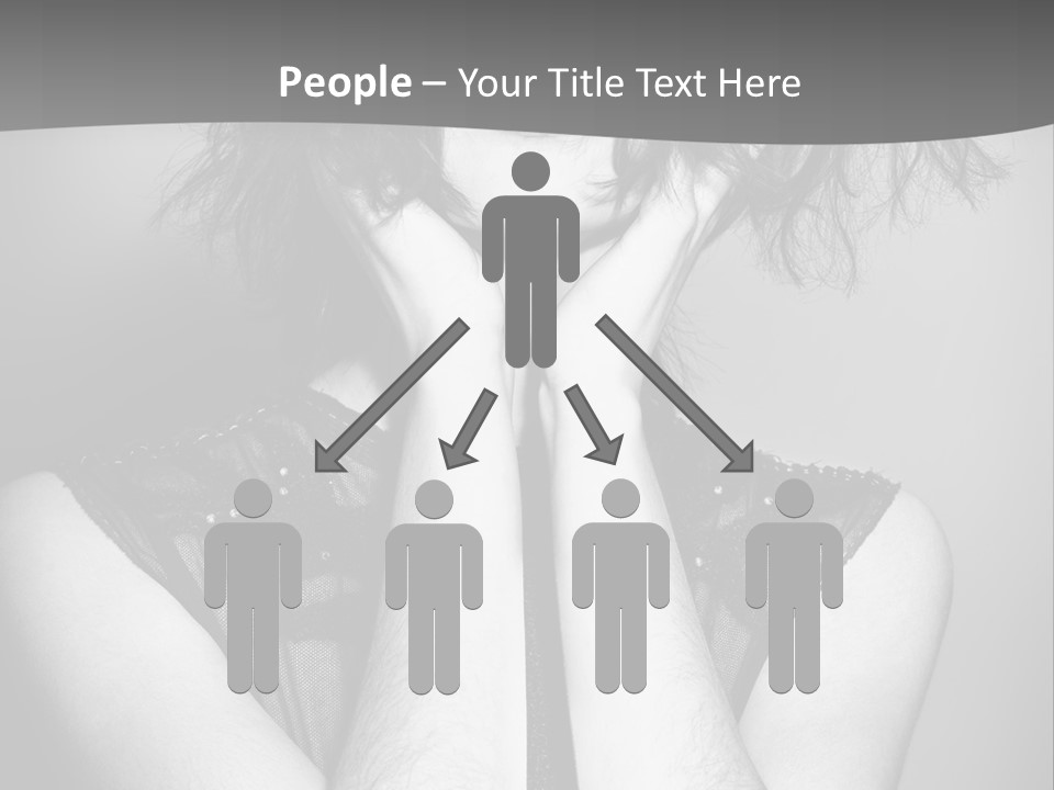 Background Vogue Model PowerPoint Template