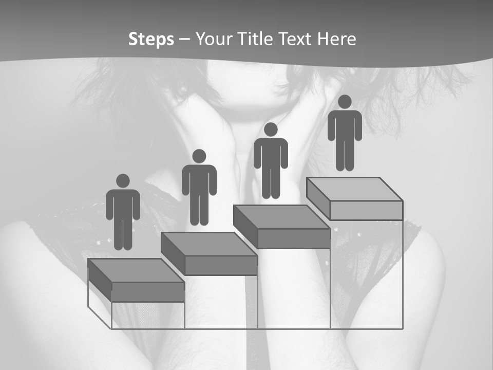 Background Vogue Model PowerPoint Template