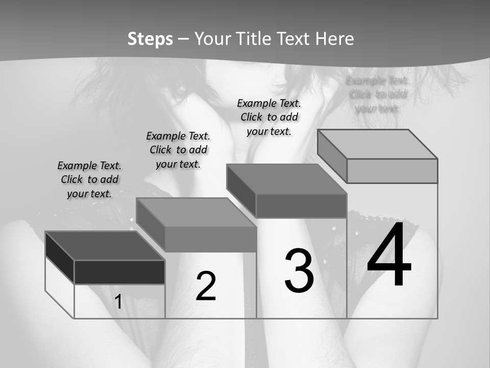 Background Vogue Model PowerPoint Template