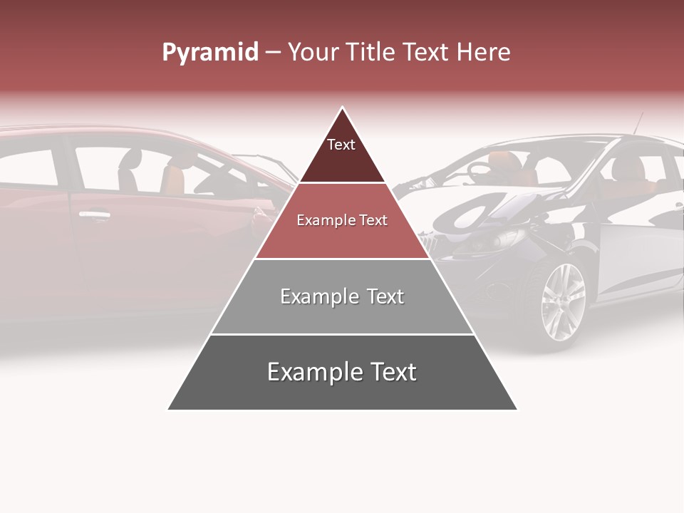 Blue Deformation Collision PowerPoint Template
