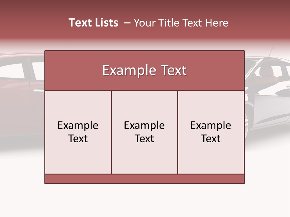 Blue Deformation Collision PowerPoint Template