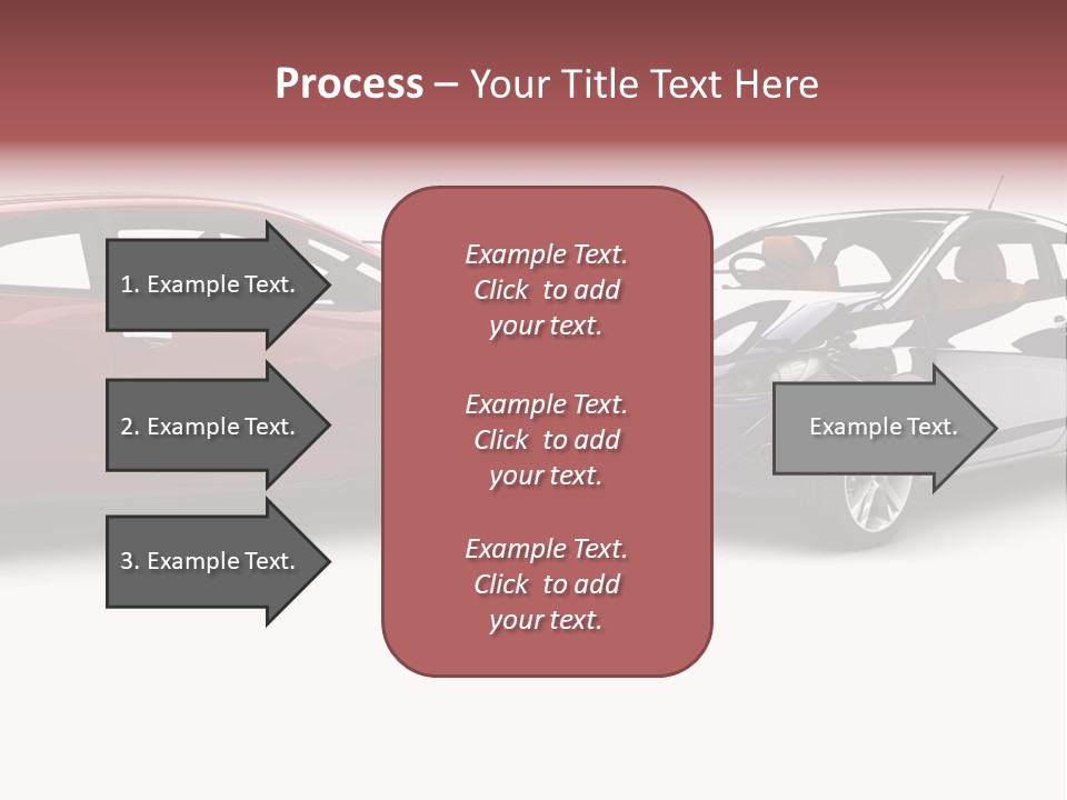 Blue Deformation Collision PowerPoint Template