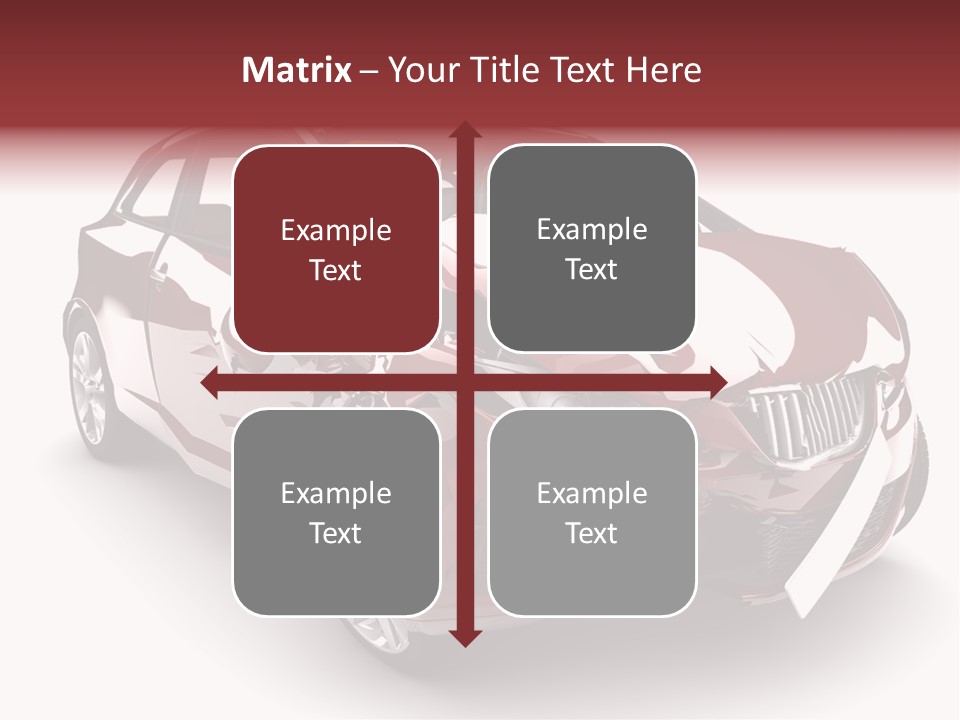 Scrap Crash Problems PowerPoint Template