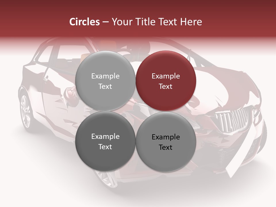 Scrap Crash Problems PowerPoint Template