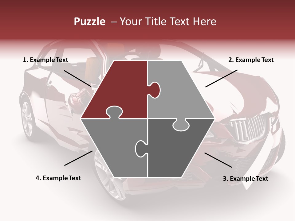 Scrap Crash Problems PowerPoint Template