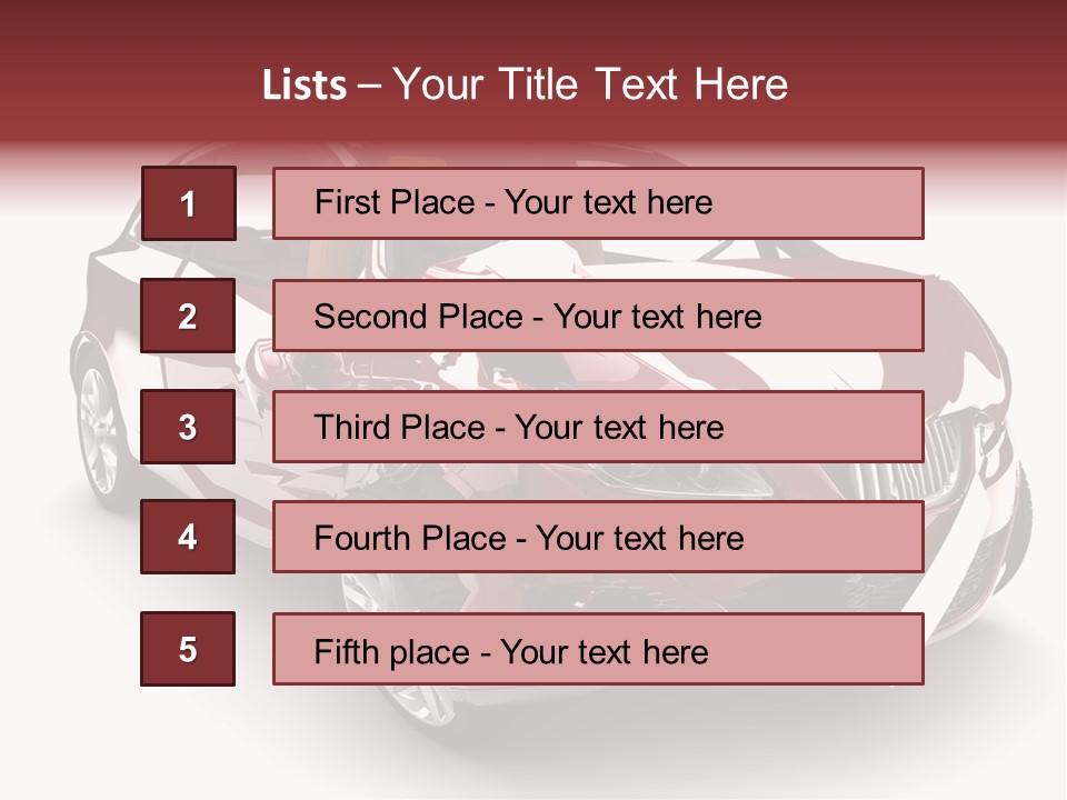 Scrap Crash Problems PowerPoint Template