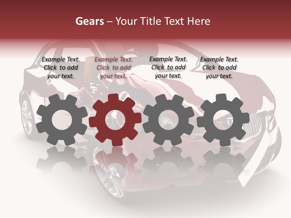 Scrap Crash Problems PowerPoint Template