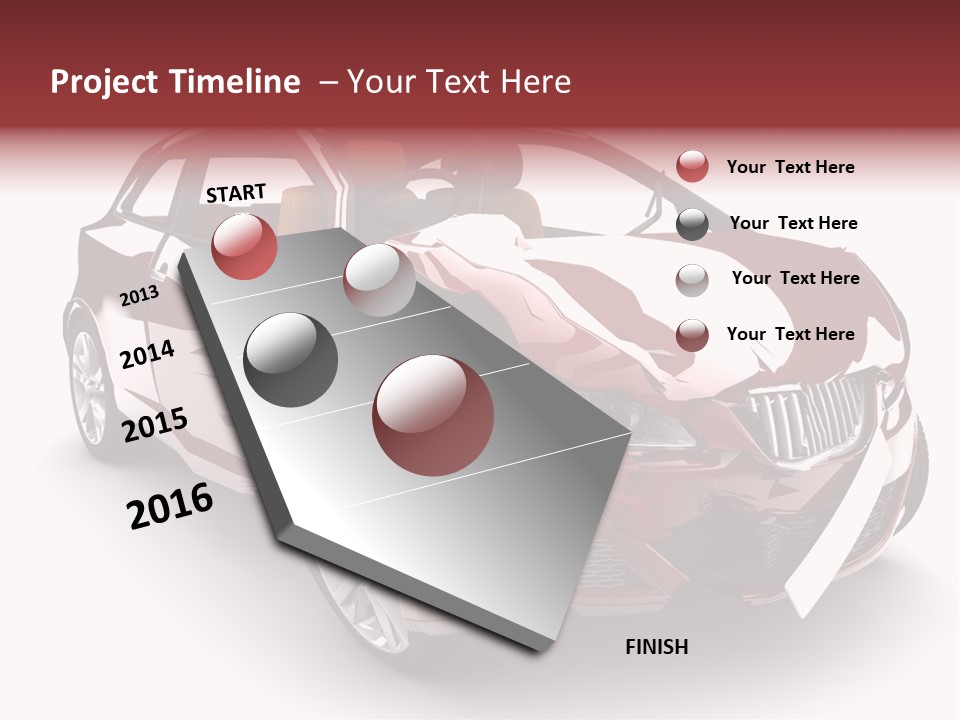 Scrap Crash Problems PowerPoint Template