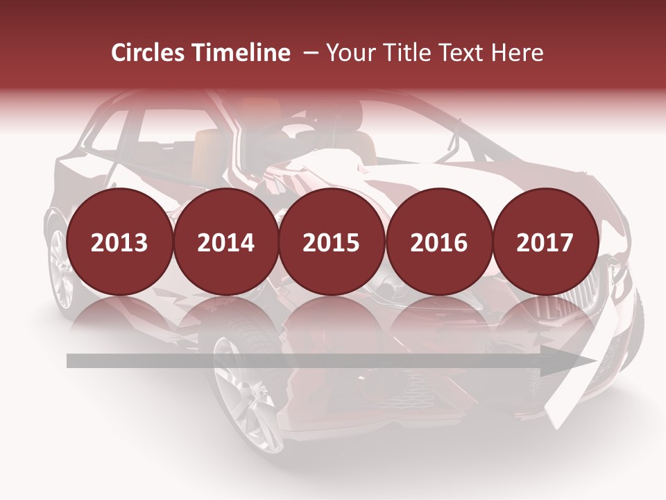 Scrap Crash Problems PowerPoint Template