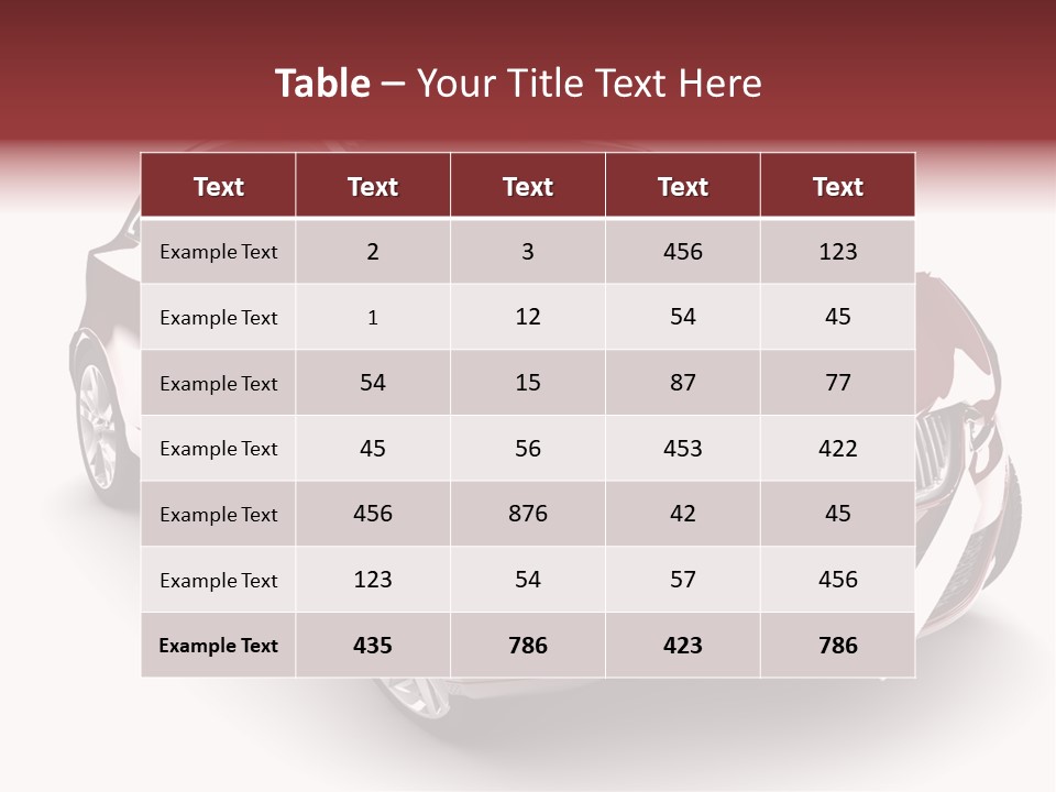 Scrap Crash Problems PowerPoint Template