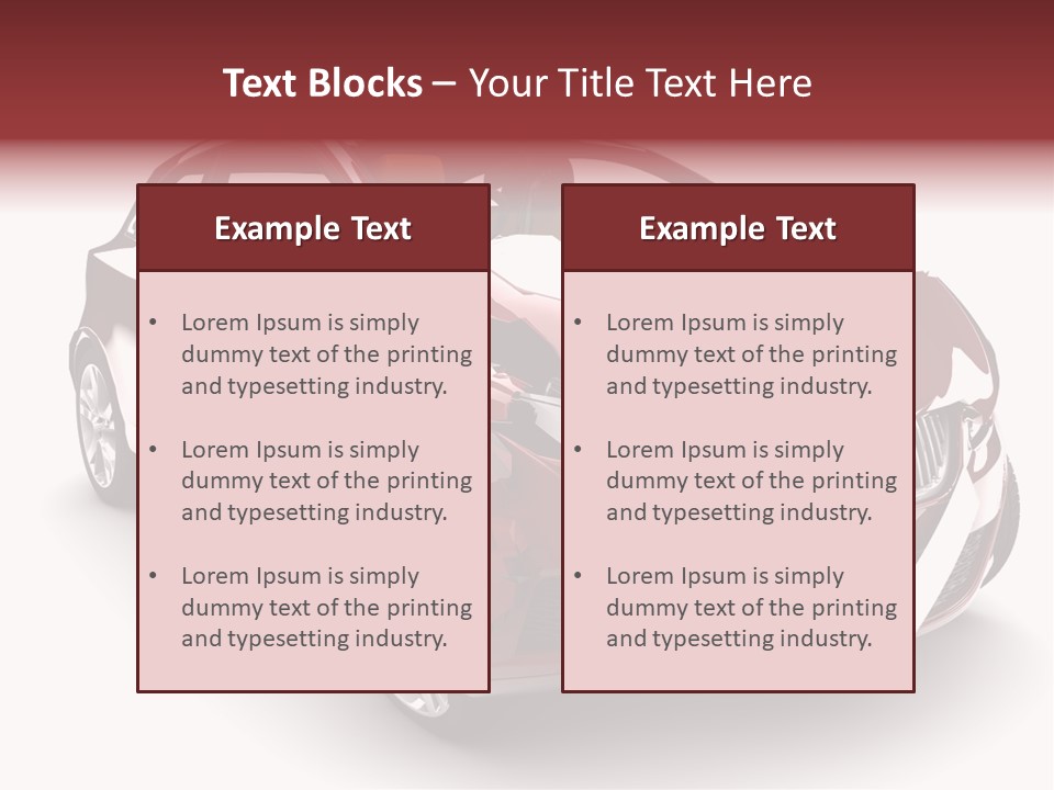 Scrap Crash Problems PowerPoint Template