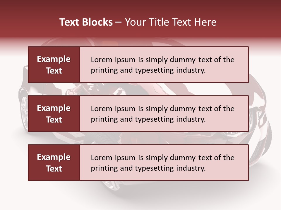 Scrap Crash Problems PowerPoint Template