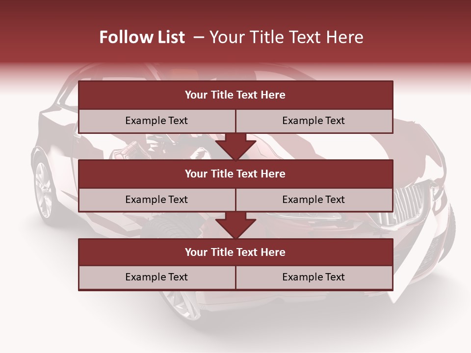 Scrap Crash Problems PowerPoint Template